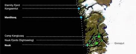 Eternity Fiord,Eternity Fjord,Evighedsfjord,Kangerlussuatsiaq map