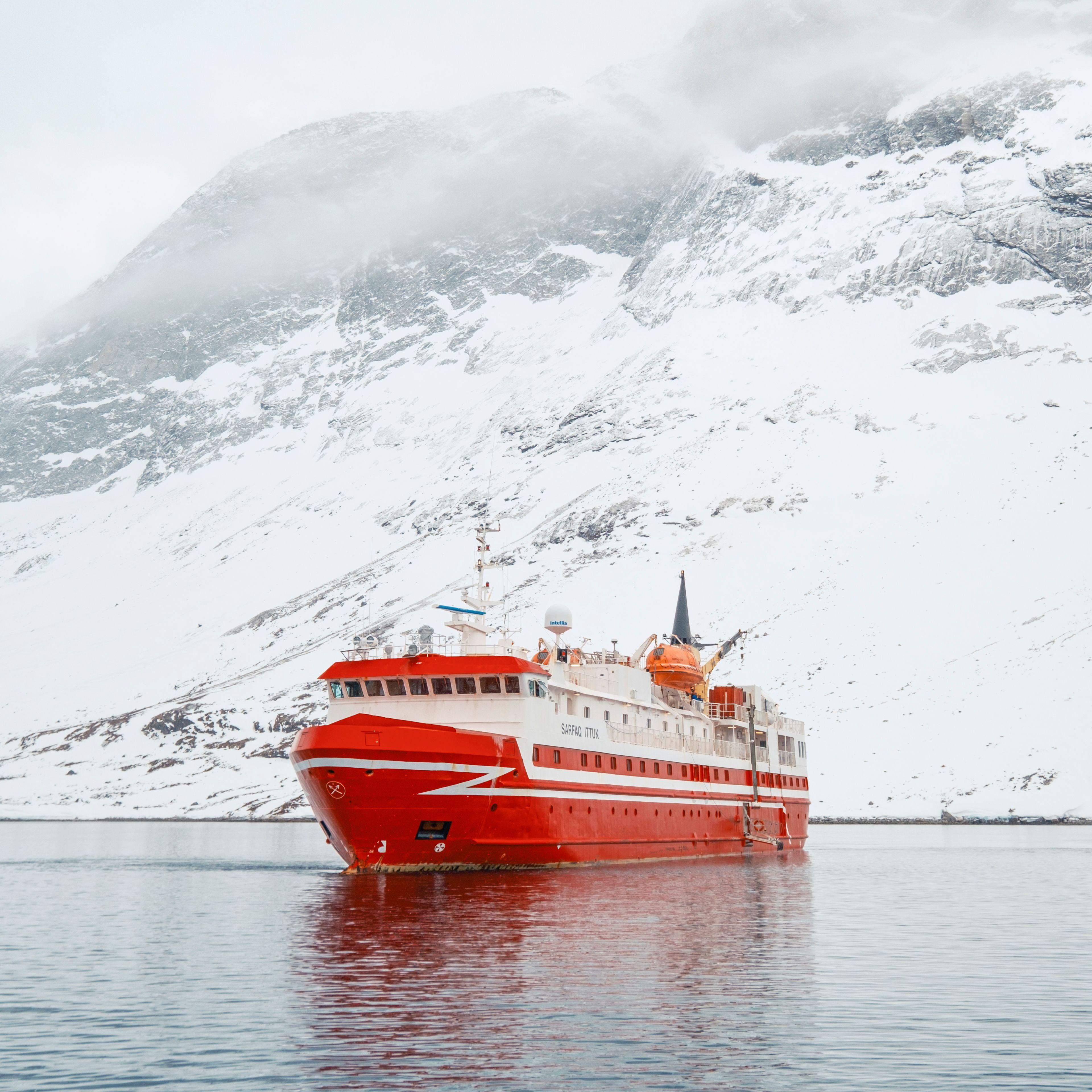 New Year aboard Sarfaq Ittuk map